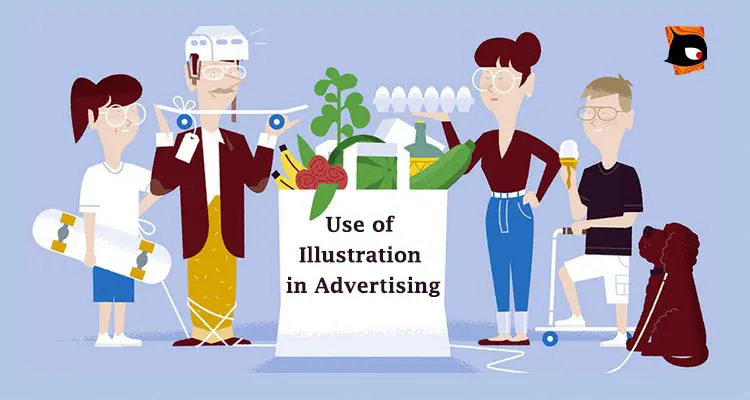 use of illustration in advertising