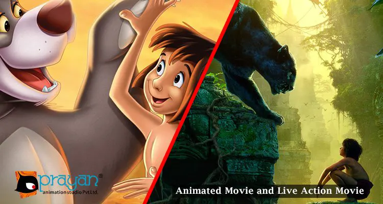 Advantage of an animated movie over live action movie