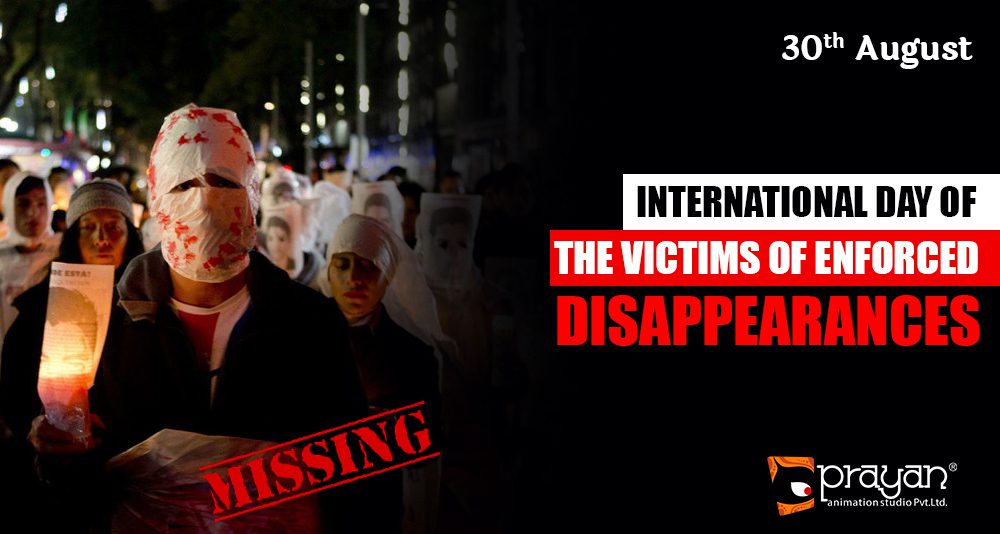 International Day of the Victims of Enforced Disappearances • Prayan ...