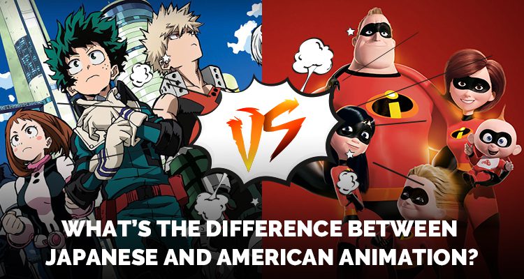 What's the difference between Japanese and American animation?