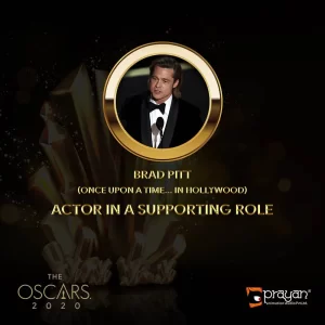 Brad Pitt Oscar Award Winner