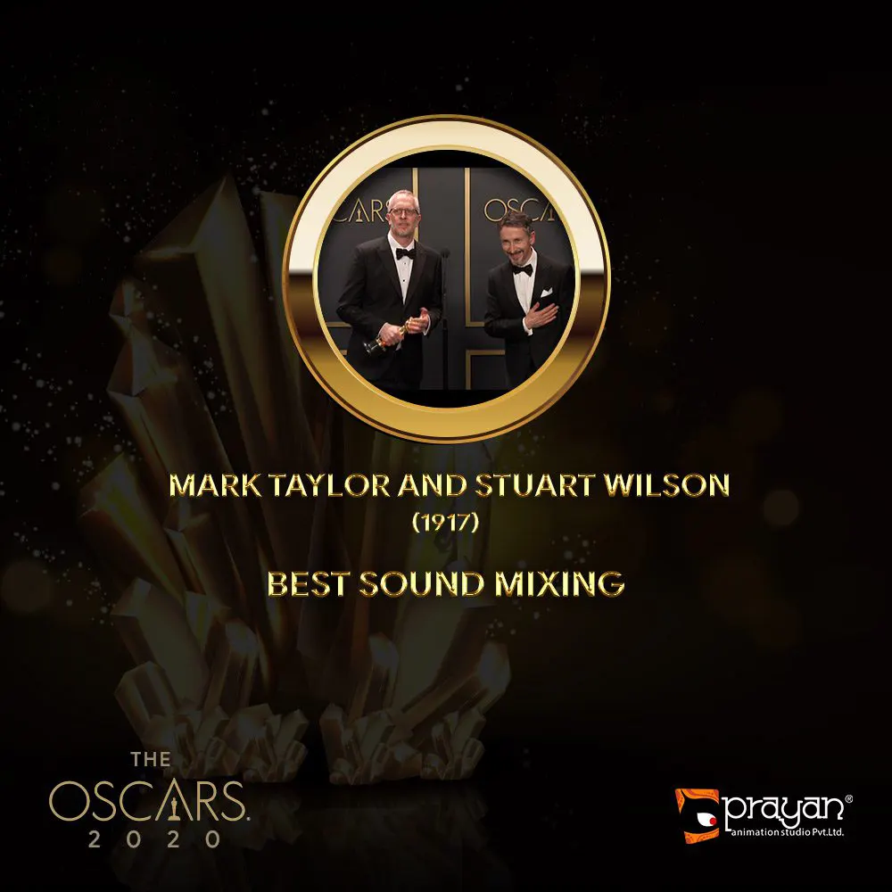 Mark Taylor and Stuart Wilson at 92nd Academy Awards