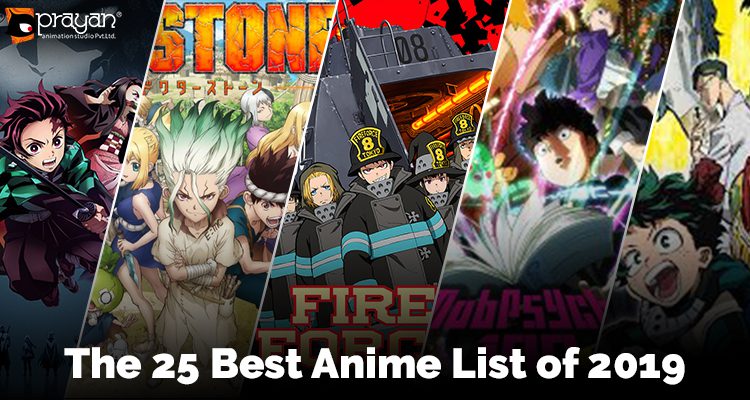 The 25 Best Anime List of 2019 | Prayan Animation