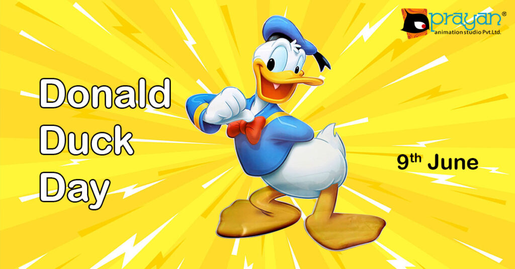 9th June: Donald Duck Day | Prayan Animation