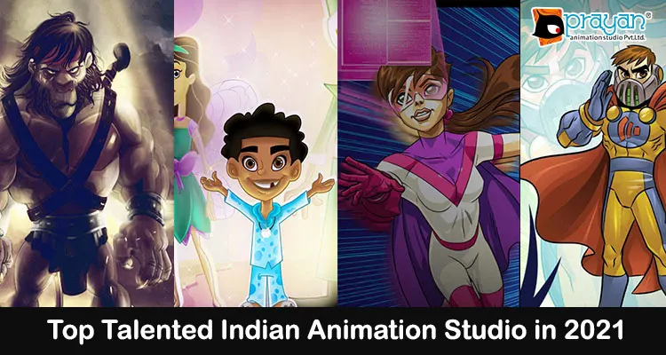 Top Talented Indian Animation Servicing studio