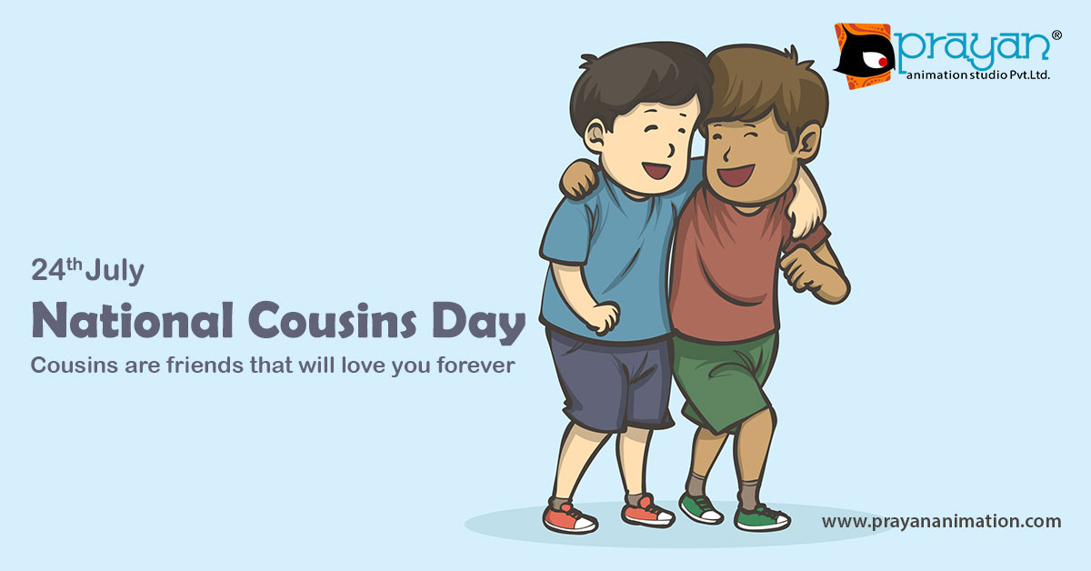 national cousins day 2021 prayan animation | Prayan Animation