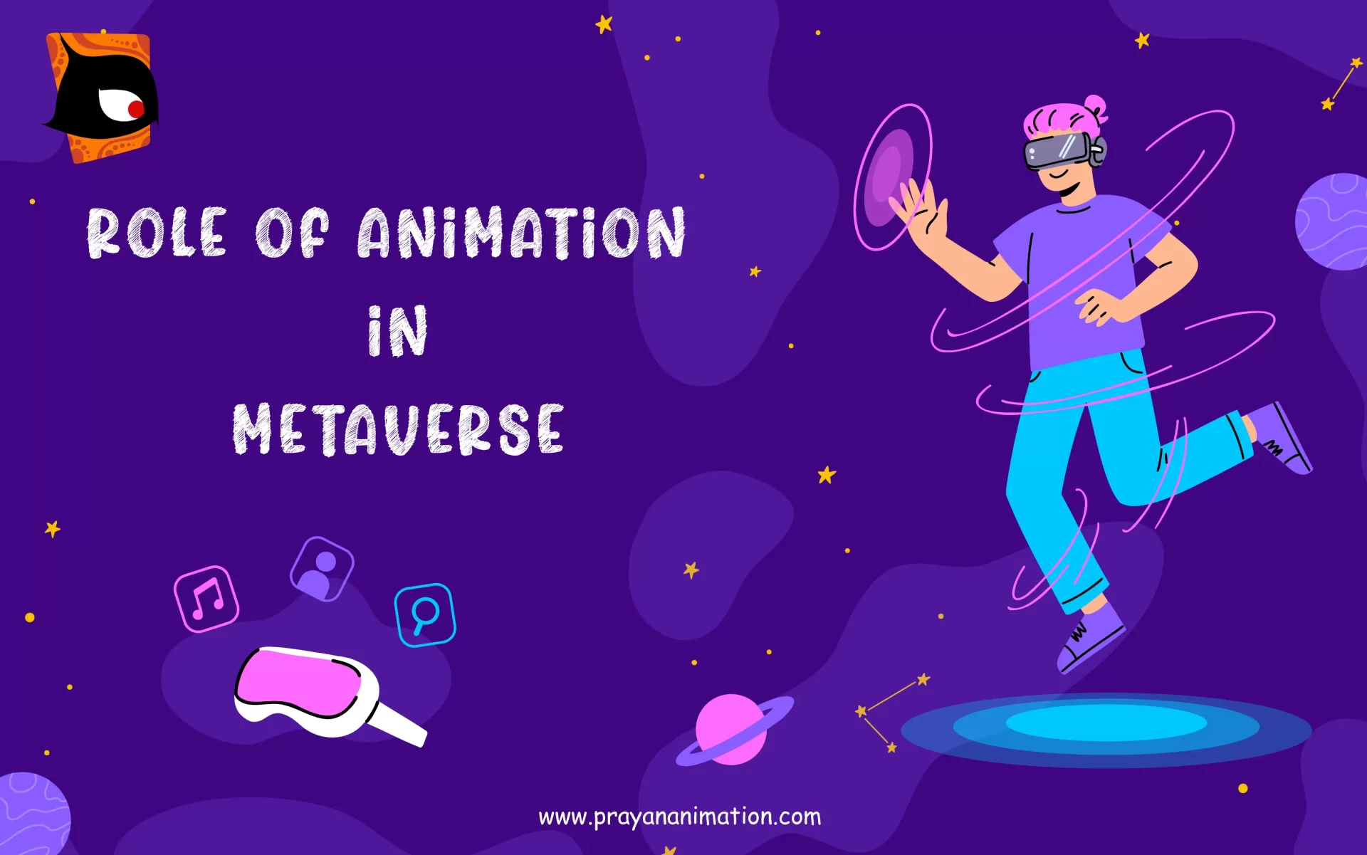 Role of Animation in Metaverse | Prayan Animation