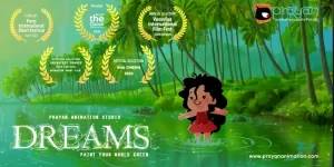 Dreams short film, 2d animation services in India