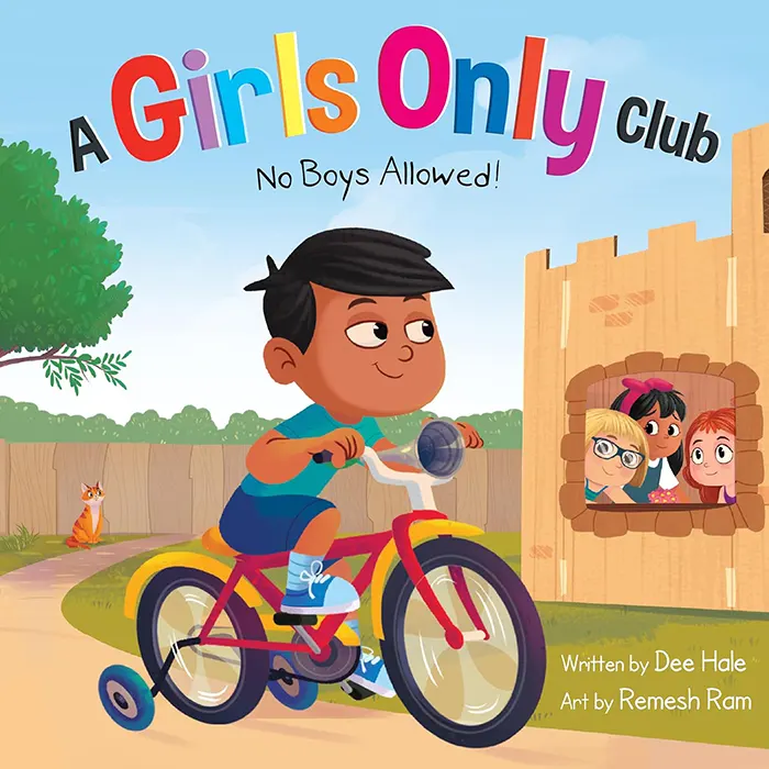 A Girls Only Club - No Boys Allowed Childrens Book