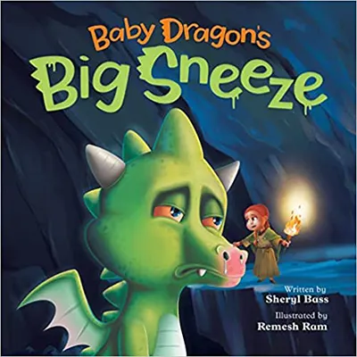 Baby Dragon's Big Sneeze Childrens Book