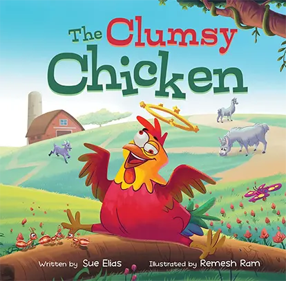 The Clumsy Chicken Childrens Book