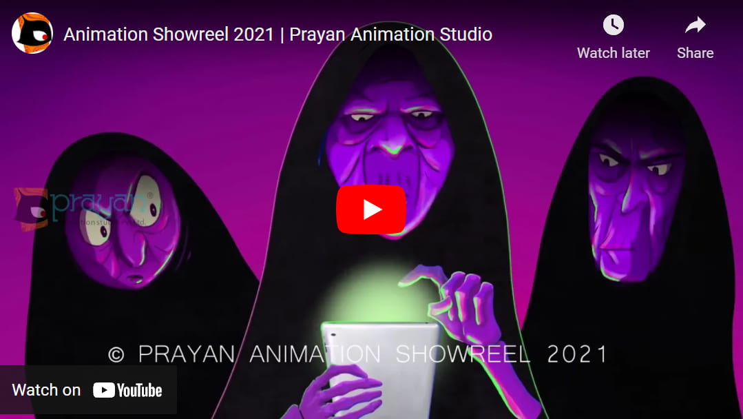 prayan animation signature short